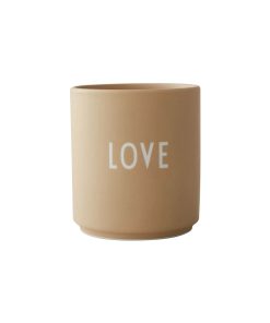 Design Letters Favourite Cup LOVE Beige